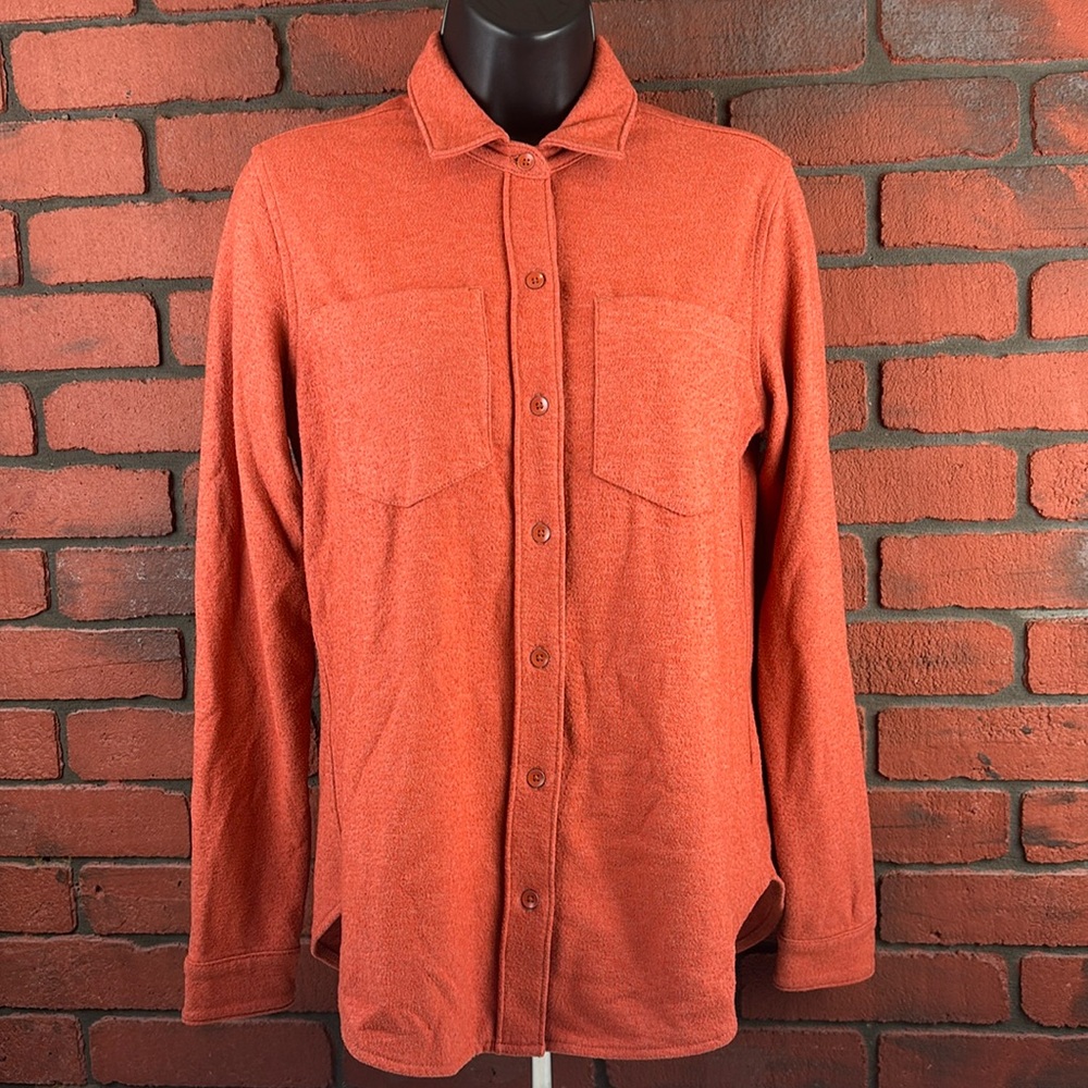 Alpine Design Shirt Womans Extra Small Fleece Button Down